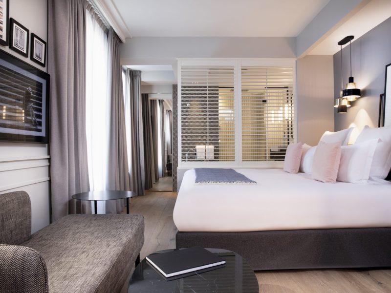 réservation hotel paris, chambre hotel particulier, hotel de luxe paris, hotel de charme paris, suite junior maison elle