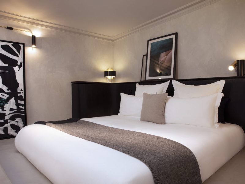 réservation hotel paris, chambre hotel particulier, hotel de luxe paris, hotel de charme paris, lit suite atelier
