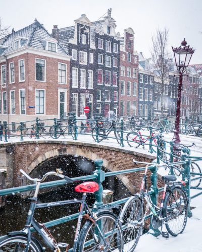 Sneeuw In De Stad